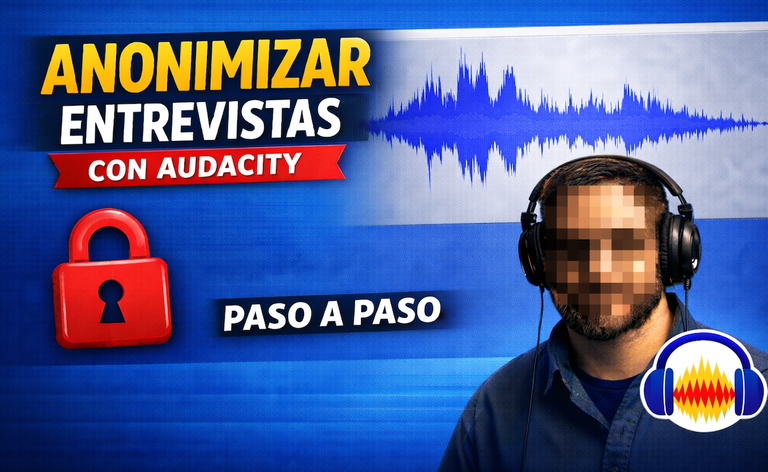 Anonimizar audios de entrevistas con Audacity